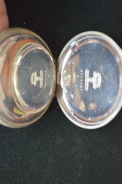 Waltham signed pocket watch with parts for repairs