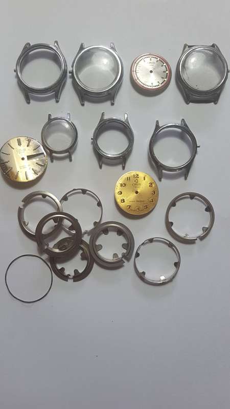 Oris housings, rings and dials