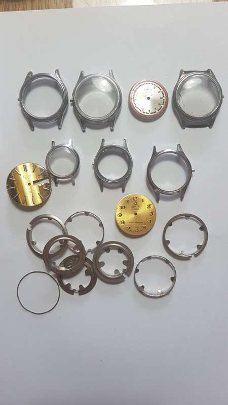 Oris housings, rings and dials