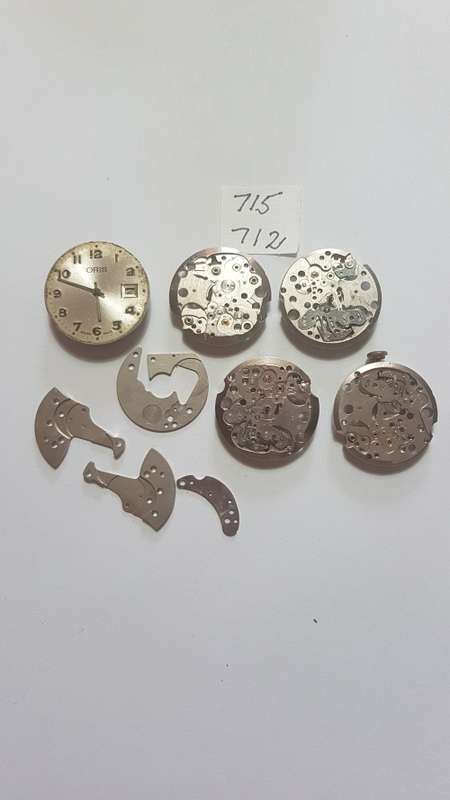 Oris 715 712 movements for spares