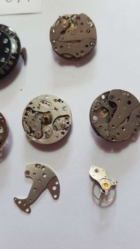 Oris 677 watch movement and 677 spared
