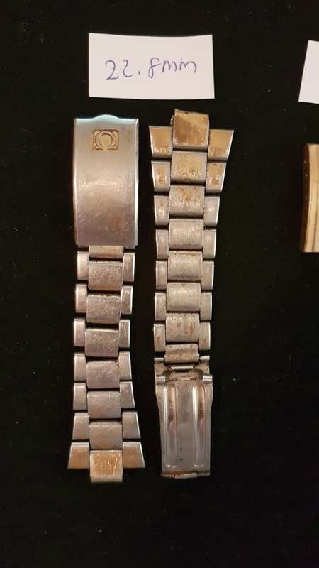 OMEGA watch clasps and strap
