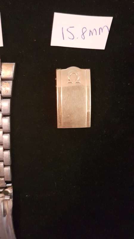 OMEGA watch clasps and strap