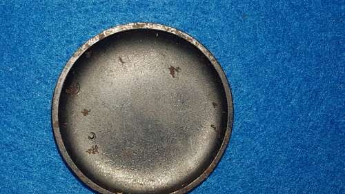Swiss gun metal grey pocket watch