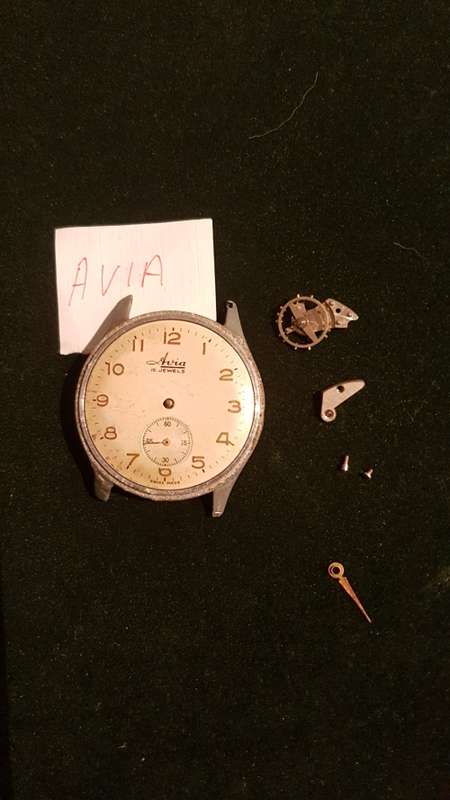 Swiss Avia As984 1002 watch for repairs or spares