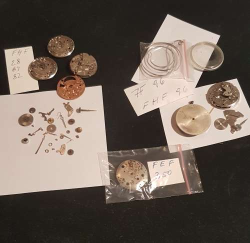 Assorted FHF movements for spares/repairs