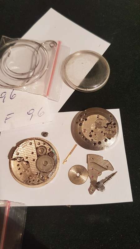 Assorted FHF movements for spares/repairs