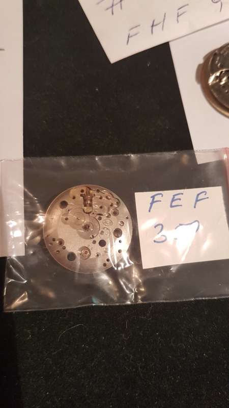 Assorted FHF movements for spares/repairs