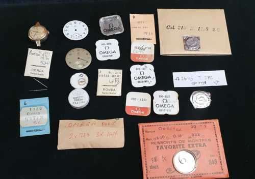 One lot of various Omega parts