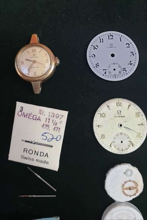 One lot of various Omega parts