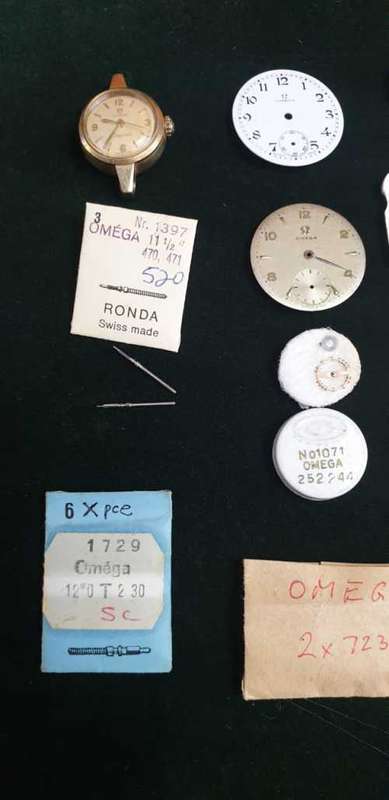 One lot of various Omega parts
