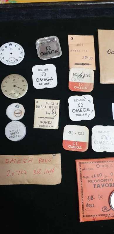 One lot of various Omega parts