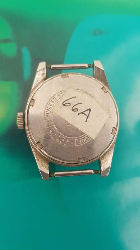 Seiko 66a mens vintage watch working