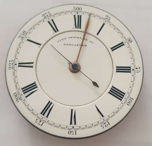 English Lever Stop Pocket Watch Movement. ` working `