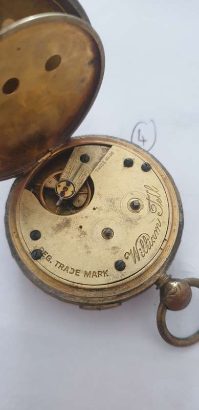 4 x Vintage Pocket Watches. ` For spares & repairs `