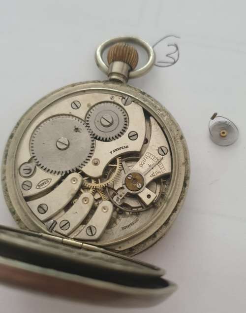 4 x Vintage Pocket Watches. ` For spares & repairs `