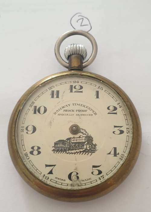 4 x Vintage Pocket Watches. ` For spares & repairs `