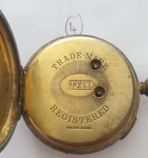 4 x Vintage Pocket Watches. ` For spares & repairs `