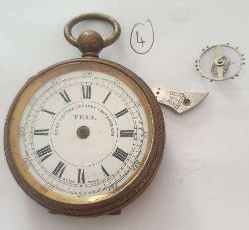 4 x Vintage Pocket Watches. ` For spares & repairs `