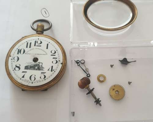 4 x Vintage Pocket Watches. ` For spares & repairs `