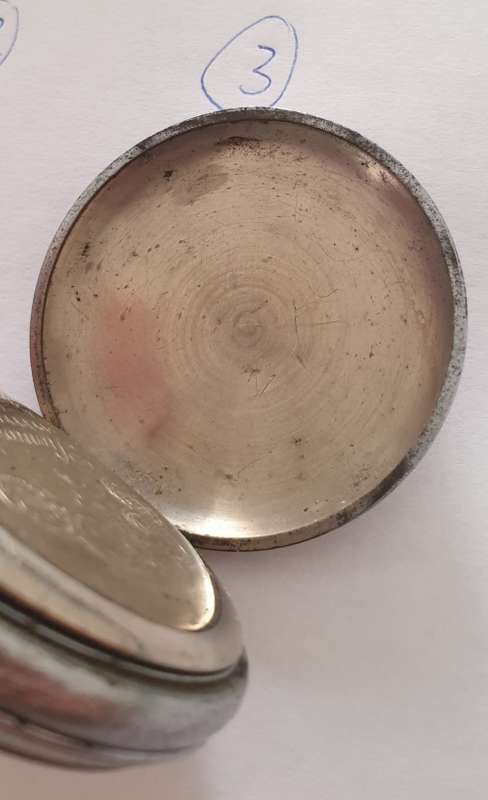 3 x Vintage Roskopf Pocket Watches. ` For Repairs `