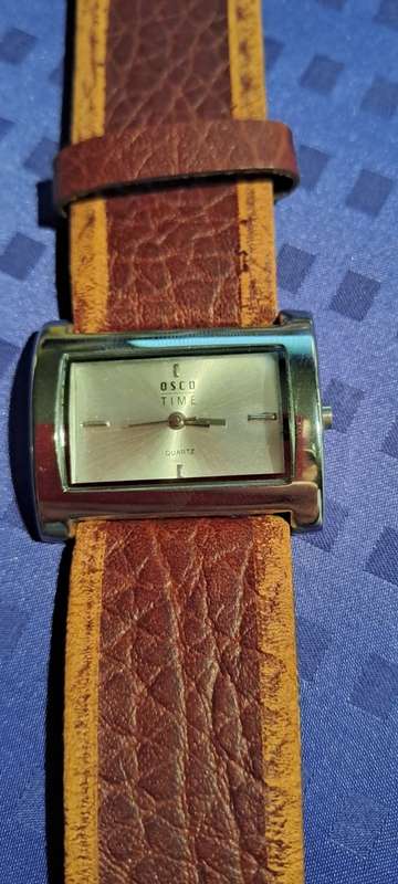 Osco time ladies art deco style watch