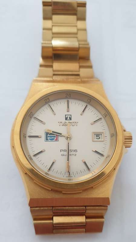 Vintage Tissot PR 516 Quartz Watch. Pepsi dial. Never worn bobshop .za