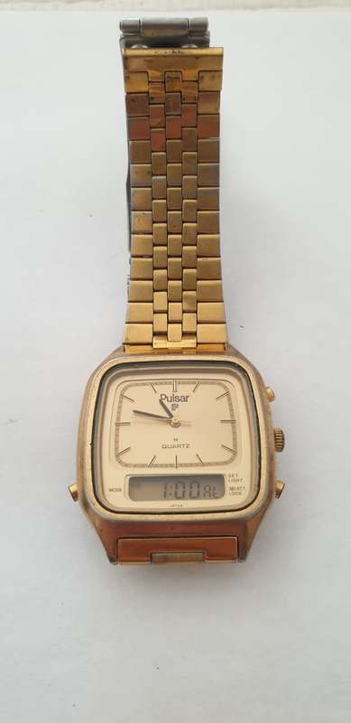 Vintage Pulsar Analogue & Digital Watch.