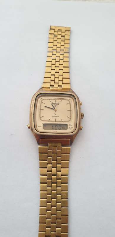 Vintage Pulsar Analogue & Digital Watch.