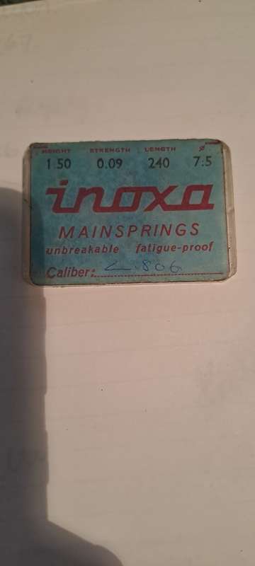 Lanco main spring 806