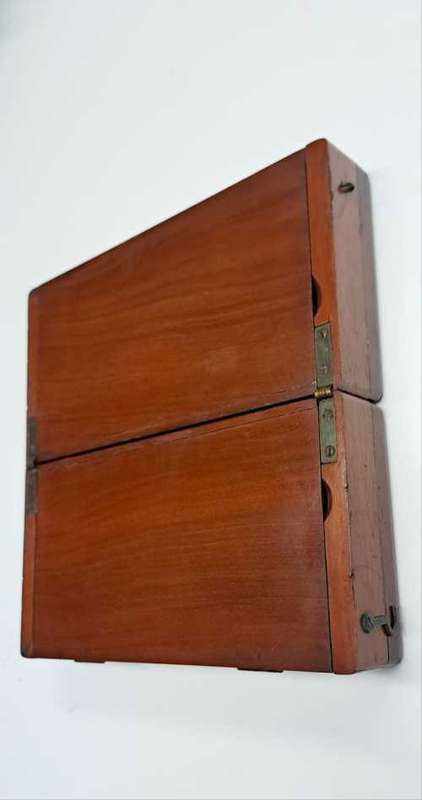Antique Whittington Travelling Chess Board Circa 1890