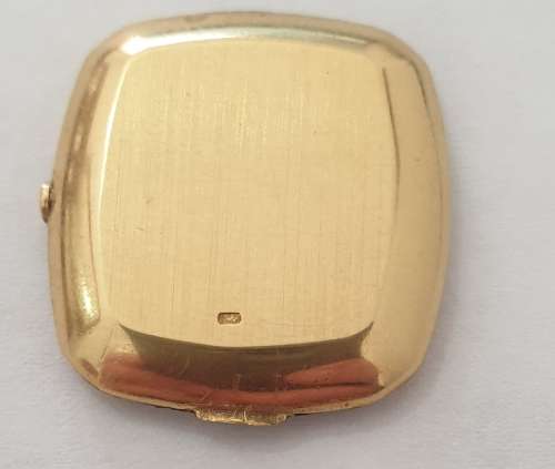 18K Gold Ladies Omega Watch.