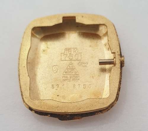 18K Gold Ladies Omega Watch.