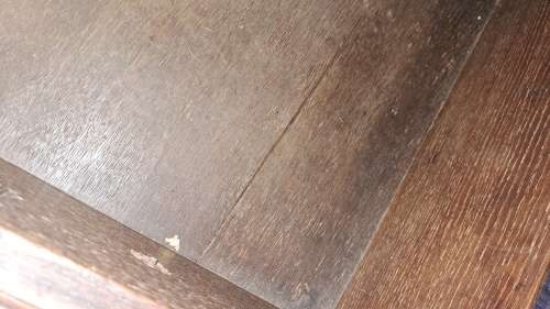 18th Century Mahogany compact gentleman`s chest with brushing slide  ca 1740