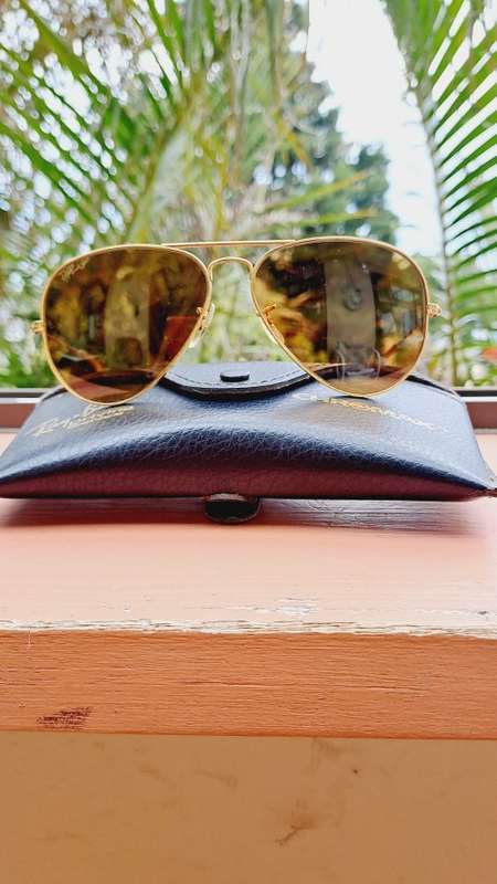 RAY BAN B&L W1661 NTAS 58MM CHROMAX DRIVING SERIES LENS AVIATOR VINTAGE SUNGLASSES W/CASE
