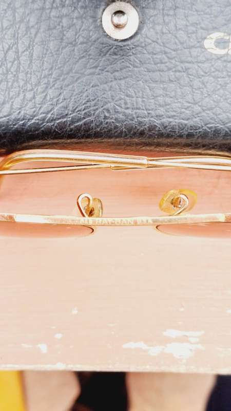 RAY BAN B&L W1661 NTAS 58MM CHROMAX DRIVING SERIES LENS AVIATOR VINTAGE SUNGLASSES W/CASE