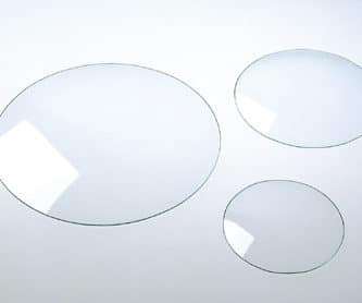 domed mantle/alarm clock glass 122mm diam(