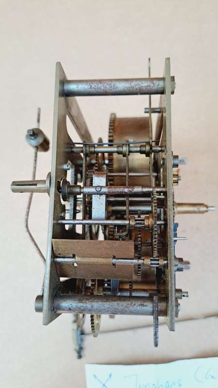 Clock movement no 6 Junghans 129/33