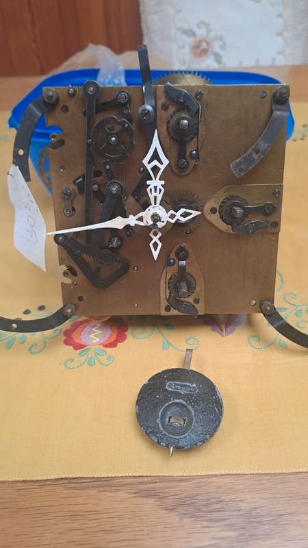 brits 308/58 clock movement working with pendulum