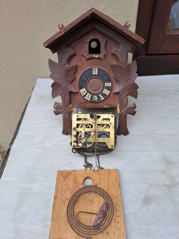 Cuckoo clock restoration project