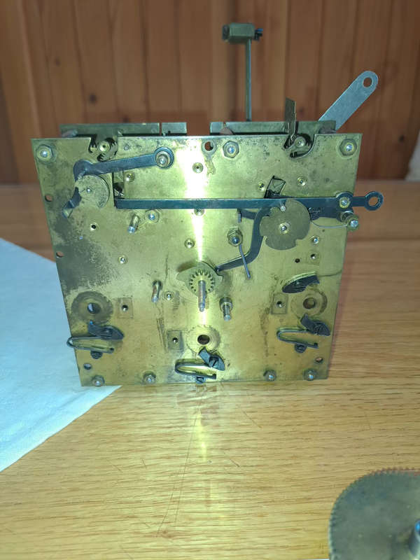 French wall clock for spares or repairs