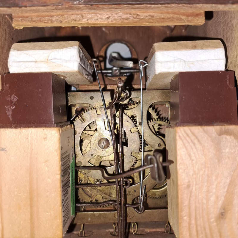 Made in Germany - Div.Pat.u.G.M.angem Cuckoo clock working