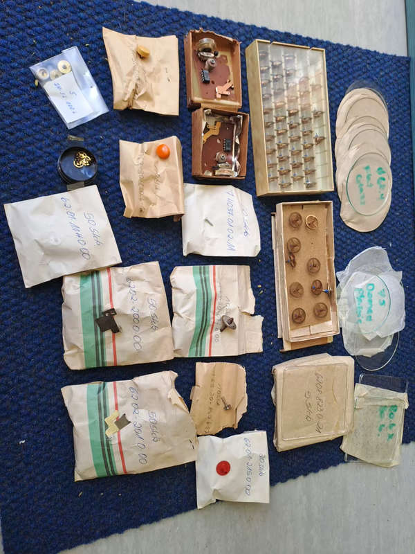 vintage alarm clock spares lot 2