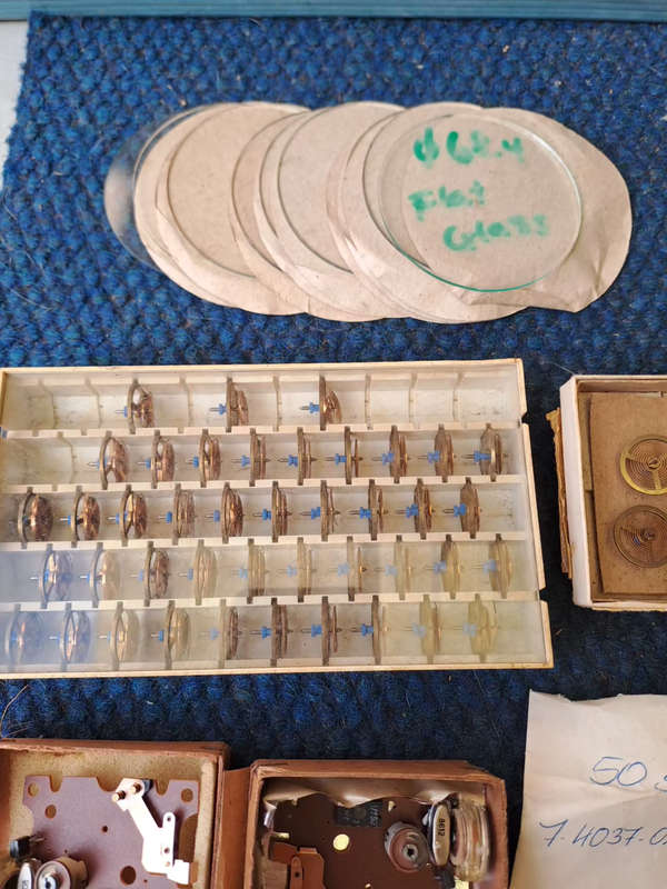 vintage alarm clock spares lot 2