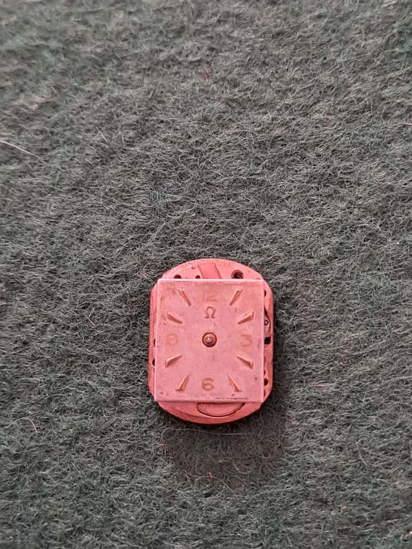 Small ladies omega 244 watch movement