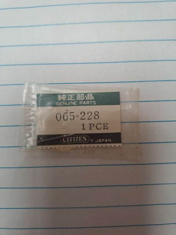 original citizen vintage winding stem 065-228