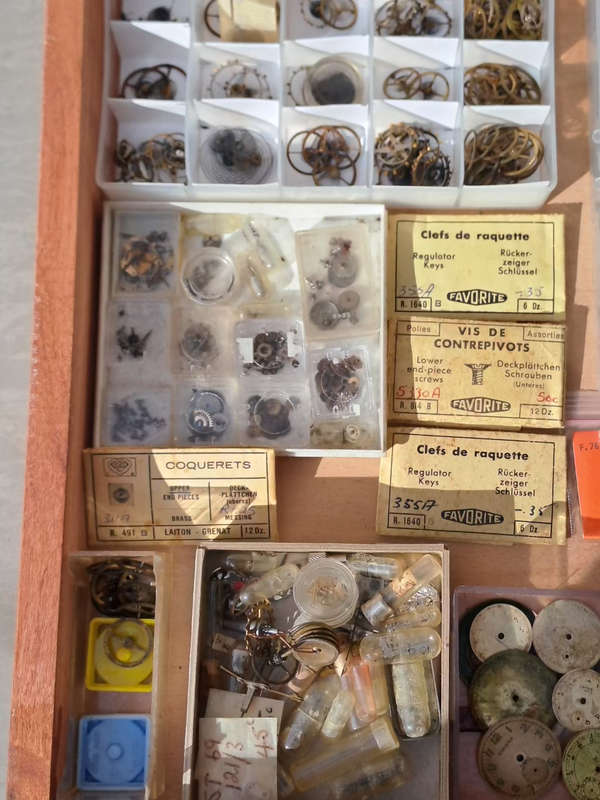 vintage watch parts all sorts