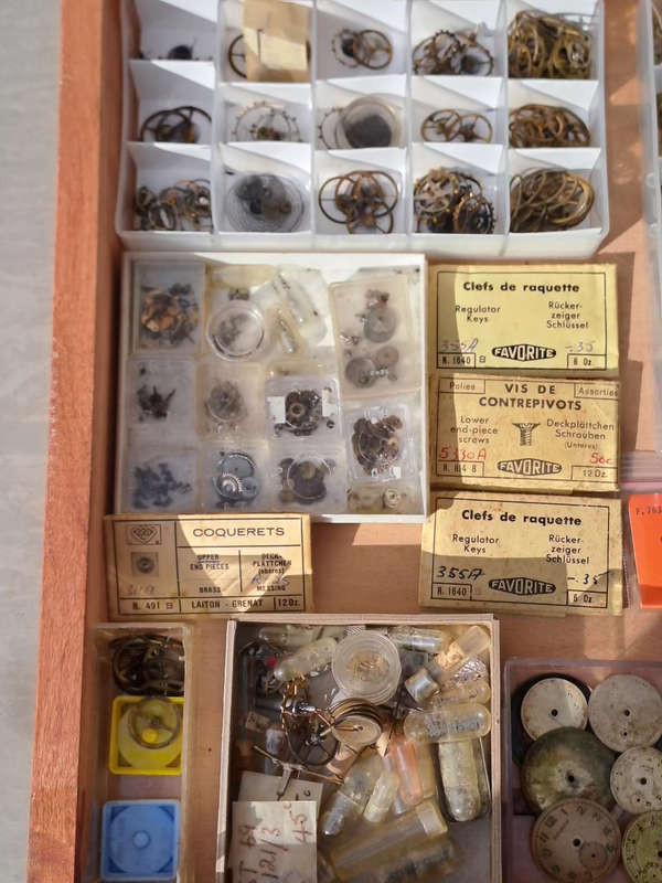 vintage watch parts all sorts