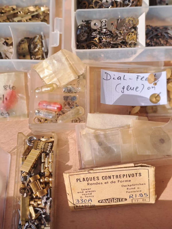 vintage watch parts all sorts