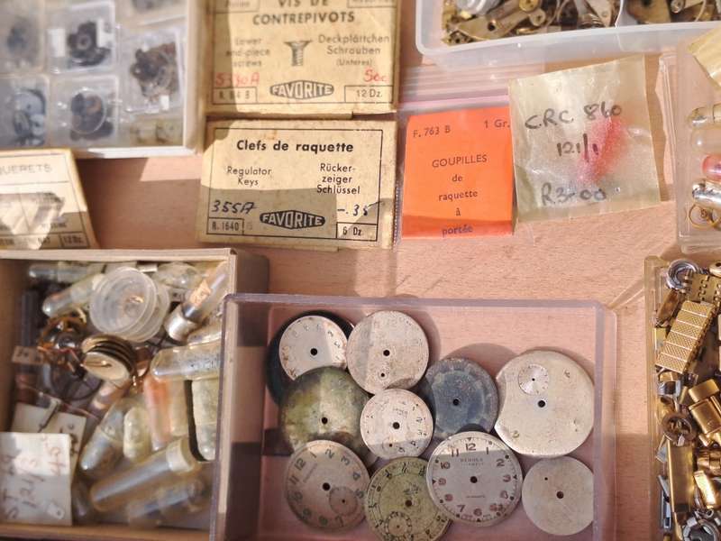 vintage watch parts all sorts